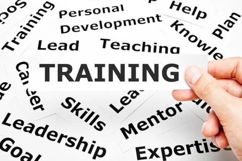 Training concept Stock Illustration