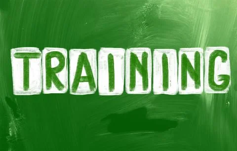 Training concept Illustrazione stock