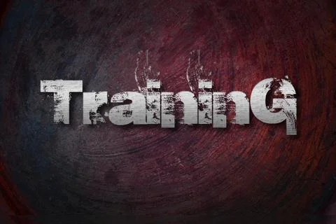 Training concept Stock Illustration