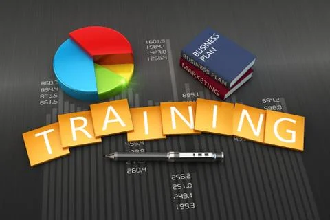 Training concept Stock Illustration