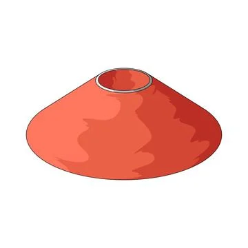 Training cone illustration Stock Illustration