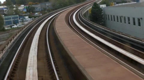 Training driving railroad Stock Footage 68412119