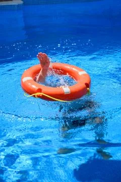 Training exercise for rescuers using simulated emergency situations with Stock Photos