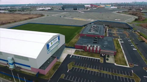 Training Fields beside MetLife Stadium, New Jersey Stock Footage 62187803