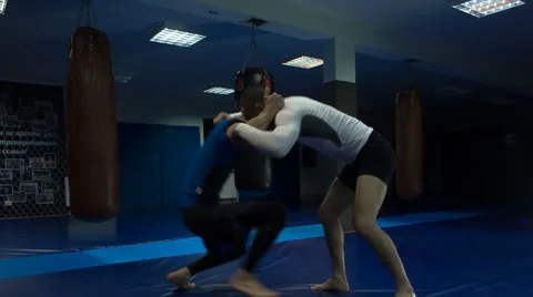 Training Fighters Stock Footage 67447000