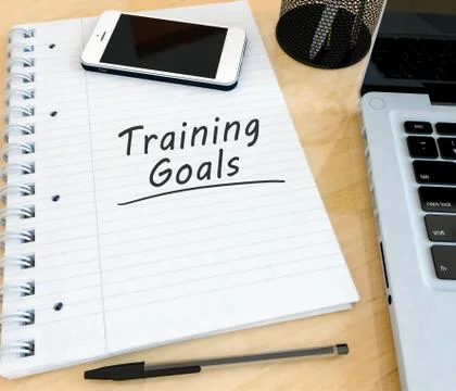 Training Goals Stock Illustration