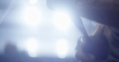 Training at the gym Stock Footage 99251809