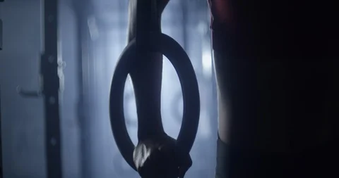 Training at the gym Stock Footage 99464168