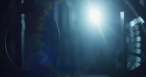 Training at the gym Stock Footage 99464268