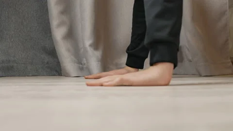 Training at home Stock Footage 147324097