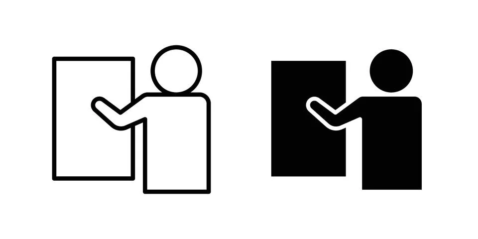 Training icon set, collection of vector icons Stock Illustration