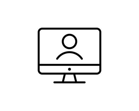 Training icon. Simple element illustration. Online Training symbol design fro Stock Illustration