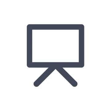 Training Icon Vector flat design style Stock Illustration