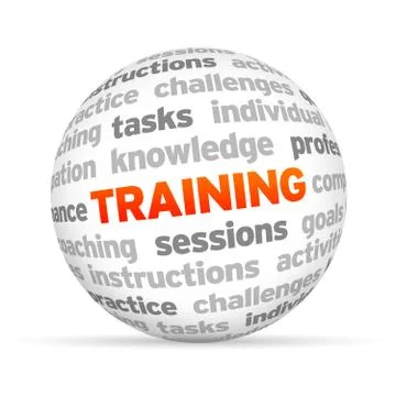 Training Stock Illustration