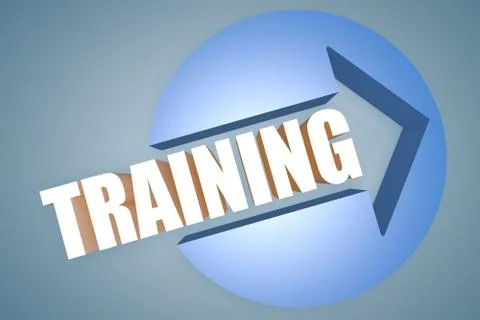 Training Stock Illustration