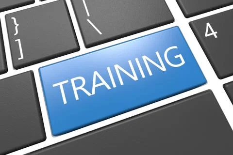 Training Illustrazione stock