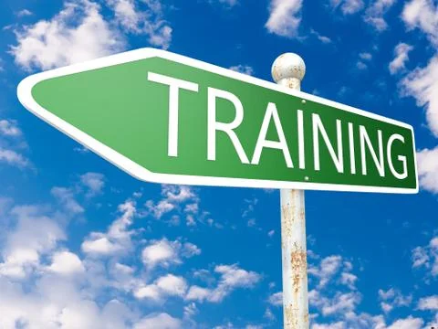Training 스톡 일러스트