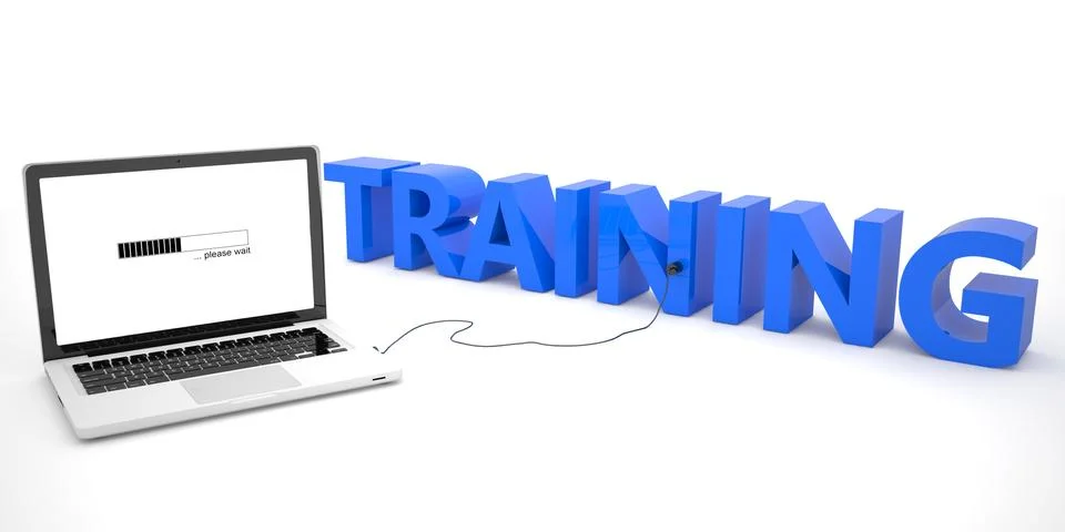 Training 스톡 일러스트