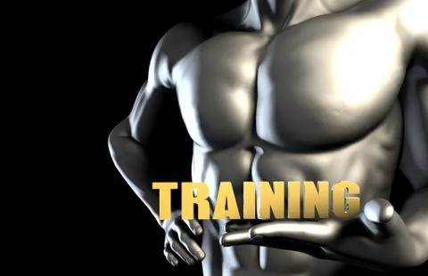 Training Stock Illustration