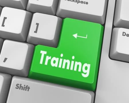 Training Stock Illustration