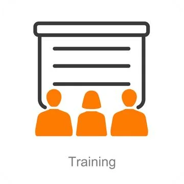 Training Stock Illustration