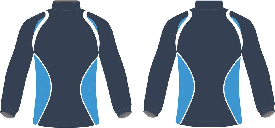 Training Jacket Fully Waterproof Vectors Stock Illustration