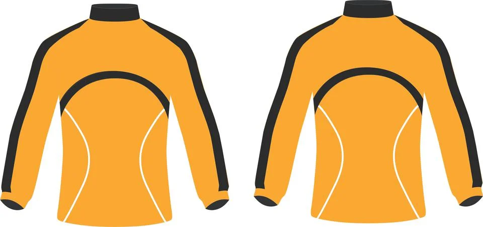 Training Jacket Fully Waterproof Vectors Illustrazione stock