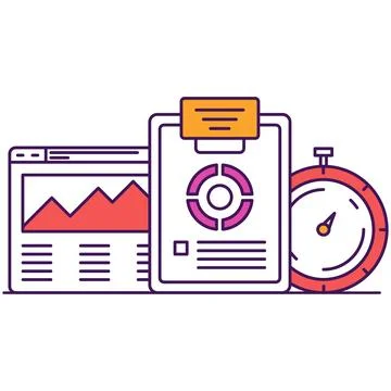 Training knowledge material for education and retraining icon Stock Illustration