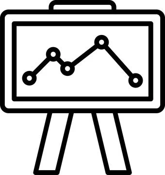 Training  Line Icon Design Stock Illustration