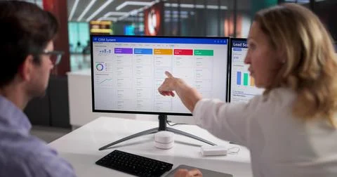 Training Loyalty Management System Helps Company Support Client Relationships Stock Photos