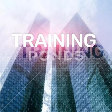 Training. Personal development. Business and education, E-Learning concept. Stock Photos
