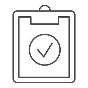 Training plan line and solid icon. Schedule or sport program board with approved Illustration