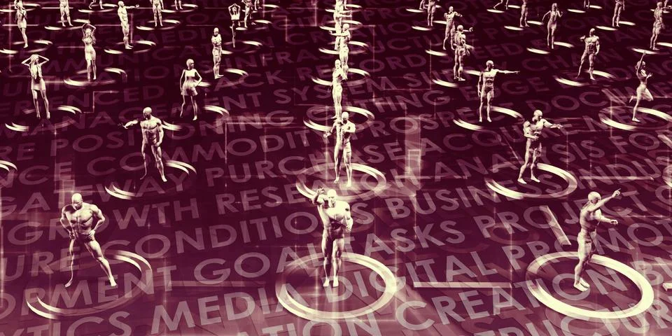 Training Portal Illustrazione stock
