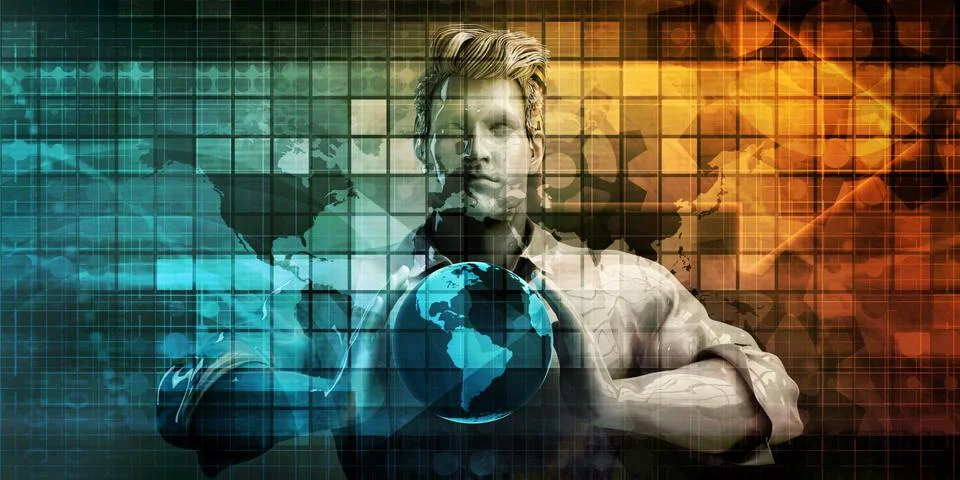 Training Portal Illustrazione stock