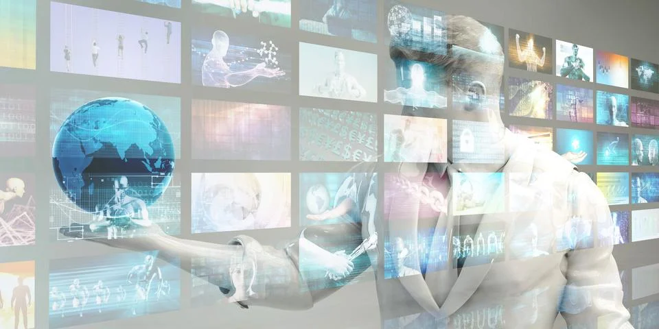 Training Portal Illustrazione stock
