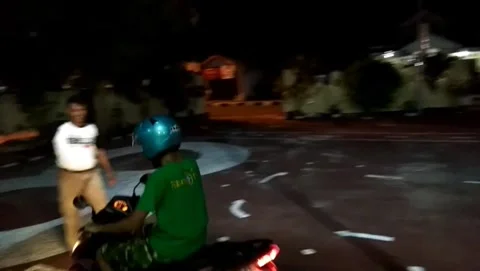 The training process to get a motorbike SIM Stock Footage 229234480