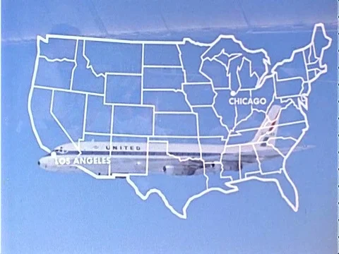 Training programs for control tower operators in 1963. Stock Footage 75101237