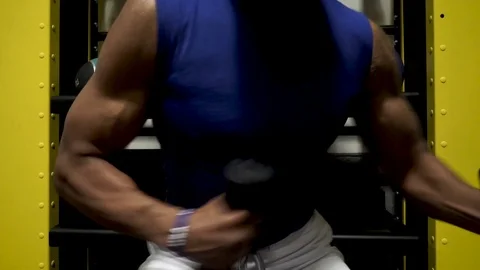 Training punches Stock Footage 125643295