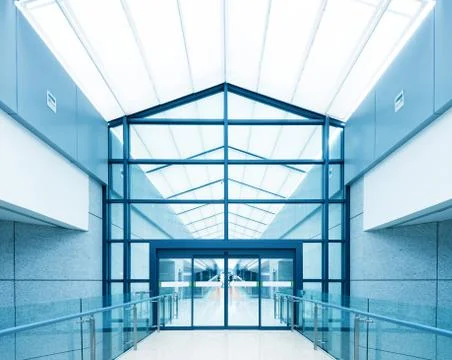 Training room corridor Stock Photos