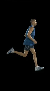 Training Run Stock Footage 79826