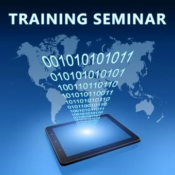 Training seminar Stockillustratie