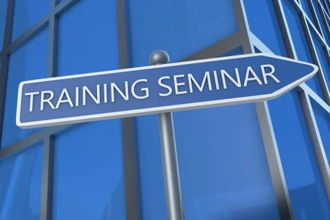 Training seminar Stock Illustration