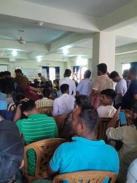 Training session at training Centre in Cumilla Bangladesh Stock Photos
