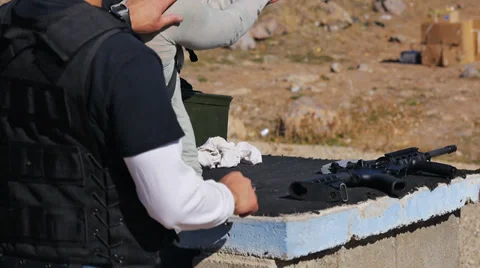 Training a shooter Vidéo 32247450