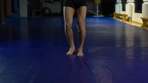 Training on a Skipping Rope Video stock 67446965