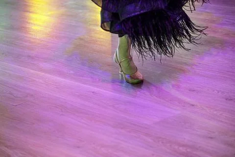 Training for the Standard Ballroom Dance Program, Junior Class Stock Photos