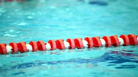 Training, swimming pool Stock Footage 22158393