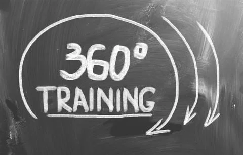 Training time concept Stock Illustration