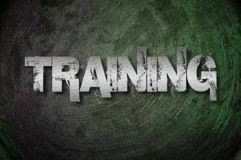 Training time concept Stock Illustration