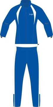 Training Track Suits Mock ups Vectors Stock Illustration